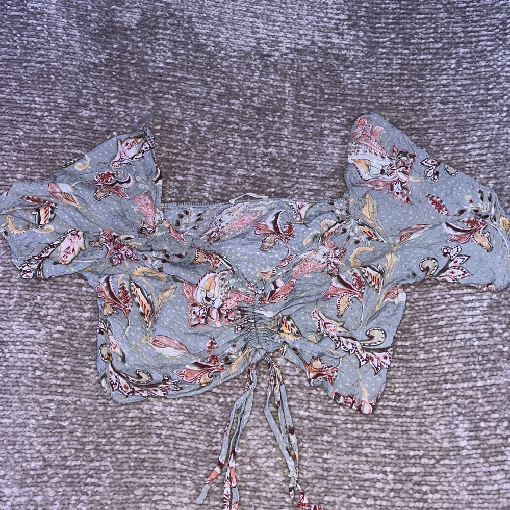 Blouse Dress Shirt Crop Top